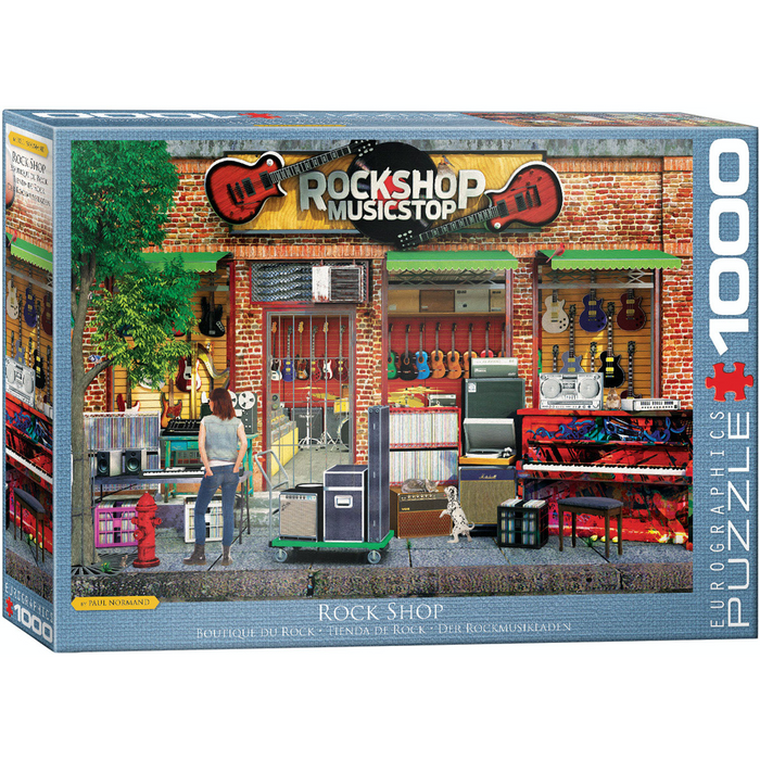 E - Rock Shop by Paul Normand - 1000pc (6000-5614)
