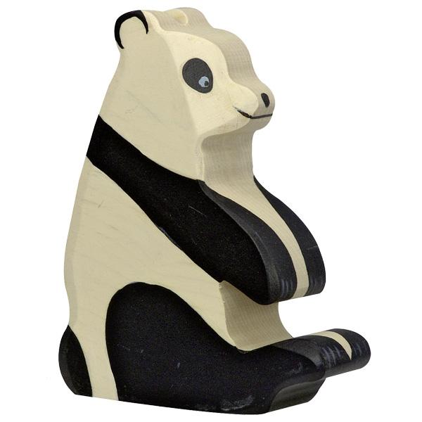 Panda bear, sitting (80191) - Holztiger