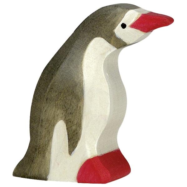 Penguin, small, head forward (80213) - Holztiger