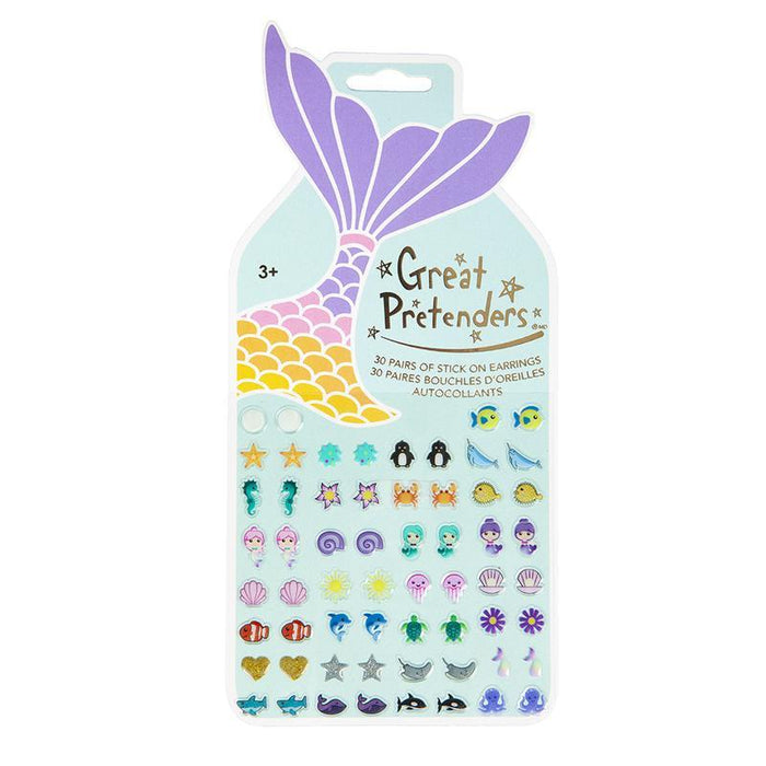 Sticker Earrings - Mermaid 30 pairs (87504)