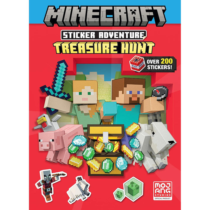 Minecraft Sticker Adventure: Treasure Hunt Minecraft