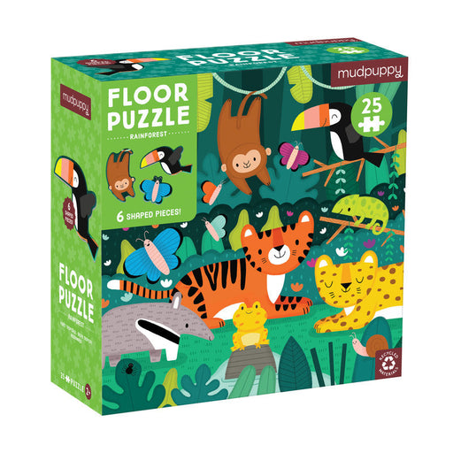 Rainforest - 25pc Floor Puzzle, Shaped