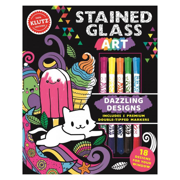 Klutz - Stained Glass Art: Dazzling Designs - SCH