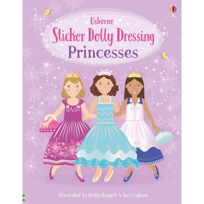 USB - Sticker Dolly Dressing Princesses
