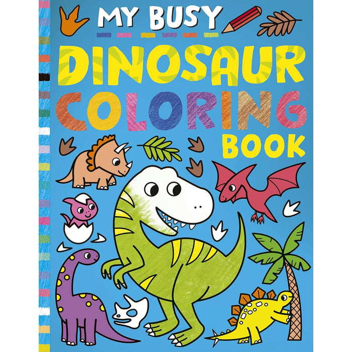 My Busy Dinosaur Coloring Book
