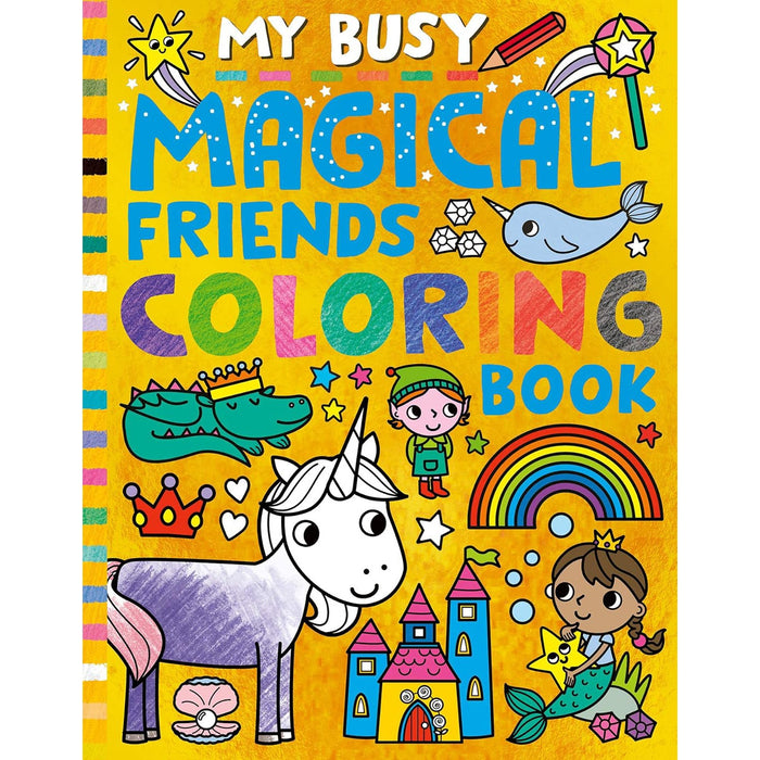 My Busy Magical Friends Coloring Book - PR