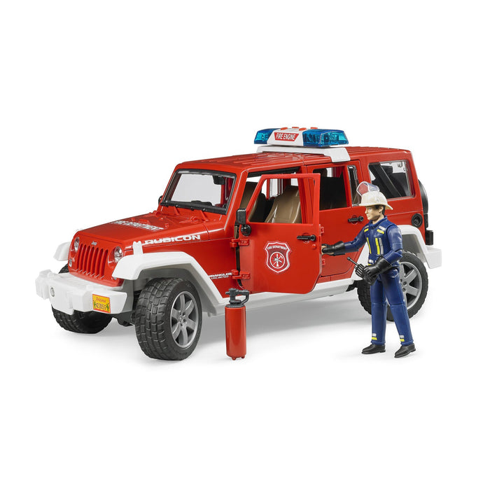 Jeep Rubicon Fire Vehicle w/ Fireman (02528)
