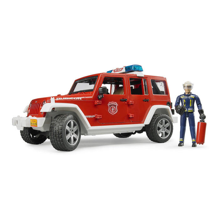 Jeep Rubicon Fire Vehicle w/ Fireman (02528)