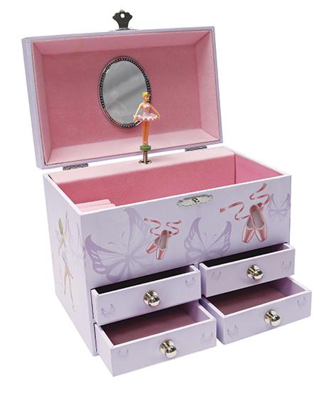 Ballerina Music Jewellery Box