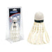 Sportsline 3pcs White Badminton Shuttlecocks 