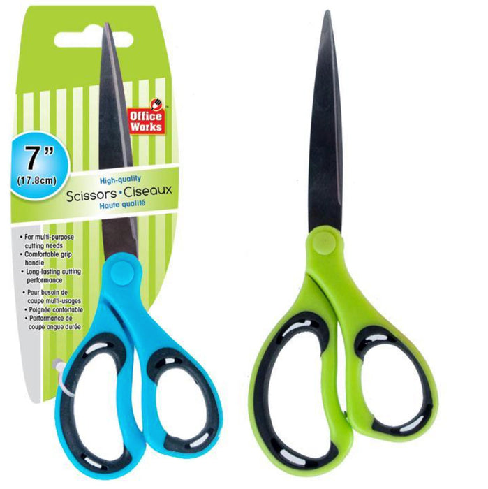 7 in. Premium Quality Scissors - Assorted (CTG)
