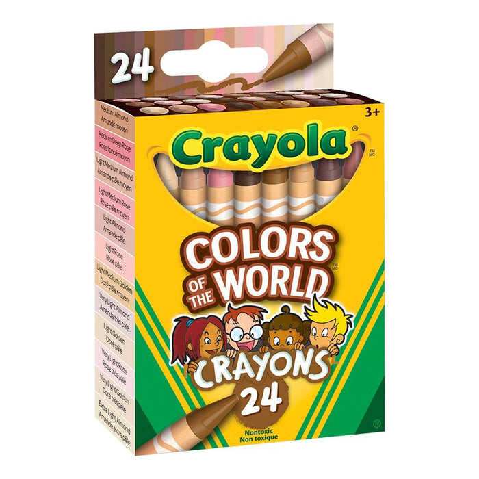 Crayons - Colours of the World (24pc)