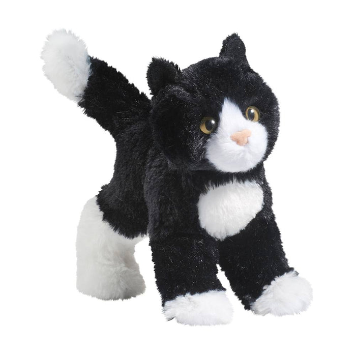 Snippy Black & White Cat (4092)