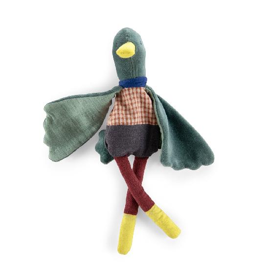 Pomme des Bois - Duck Cuddle Toy - Moulin Roty (675007)