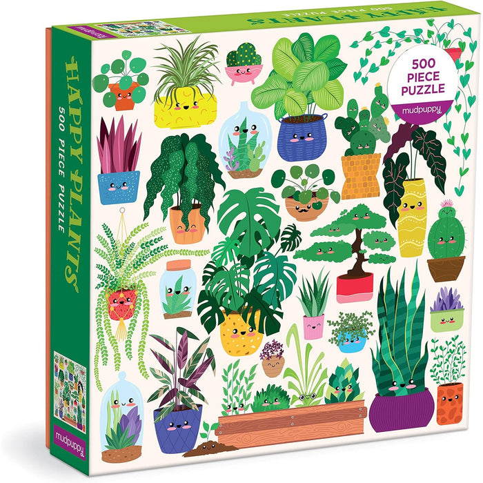 GAL - Happy Plants Family Puzzle - 500pc