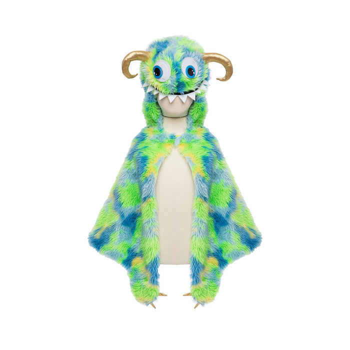 Swampy the Monster Cape, Green/Blue 4-6 Years (54405)
