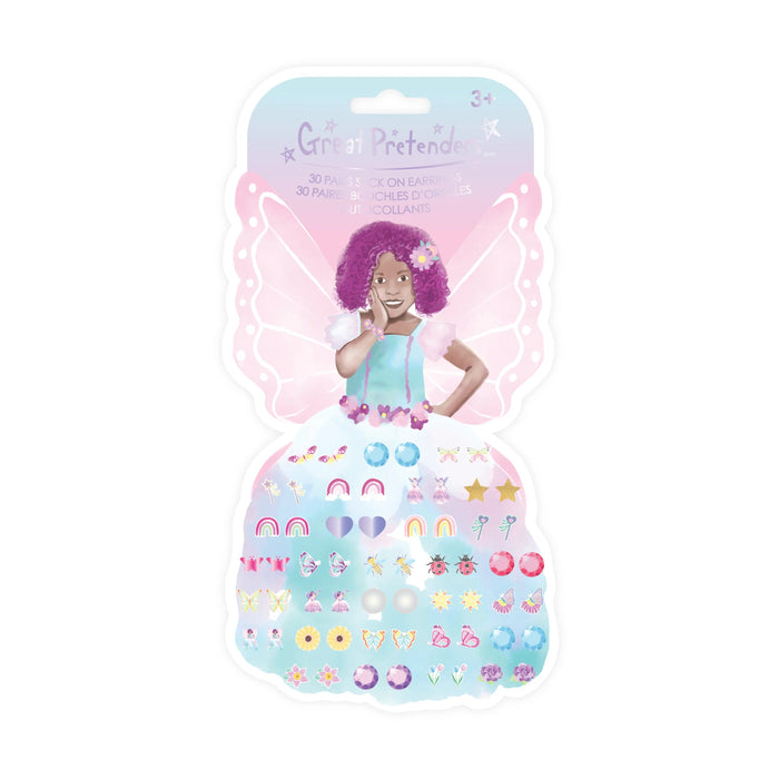 Sticker Earrings - Butterfly Fairy Azaria (87513)