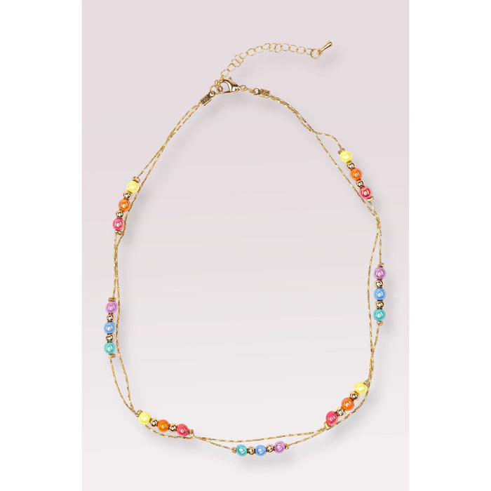 Necklace - Boutique Golden Rainbow (90416)