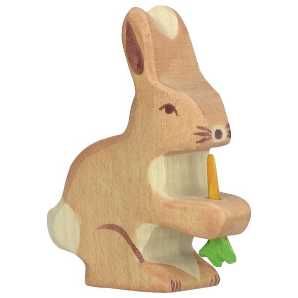 Hare w/ carrot (80102) - Holztiger