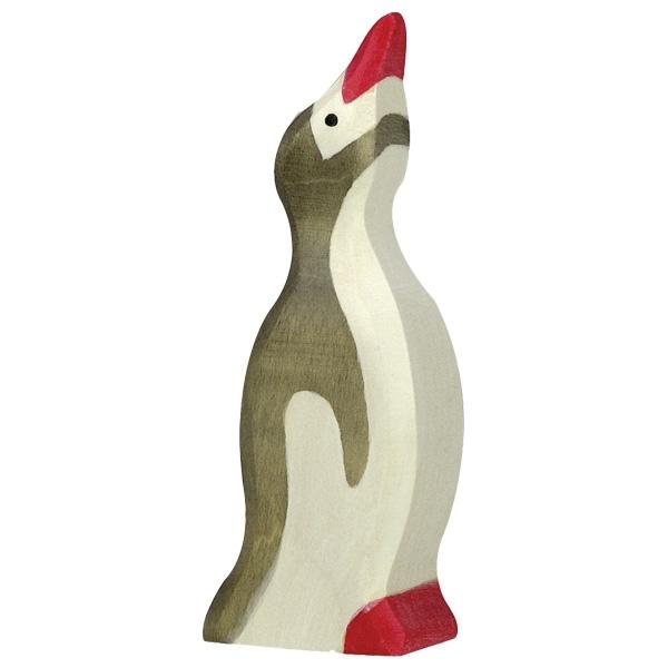 Penguin, small, head raised (80212) - Holztiger