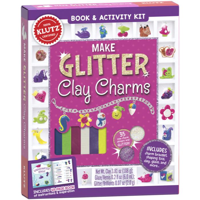 Klutz - Make Glitter Clay Charms - SCH
