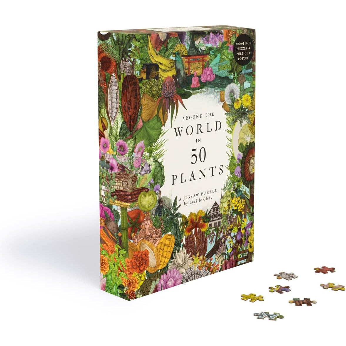 Around the World in 50 Plants - 1000pc
