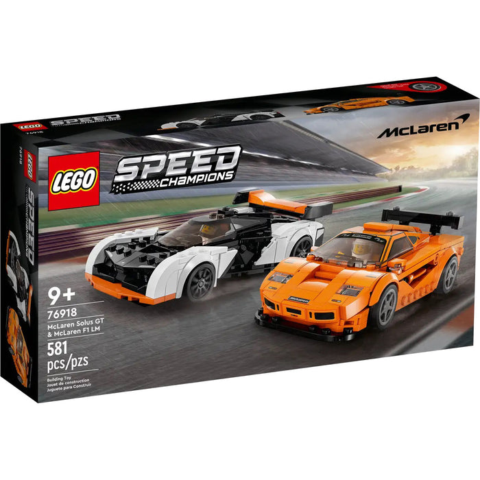 McLaren Solus GT & McLaren F1 LM - Speed Champions (76918)