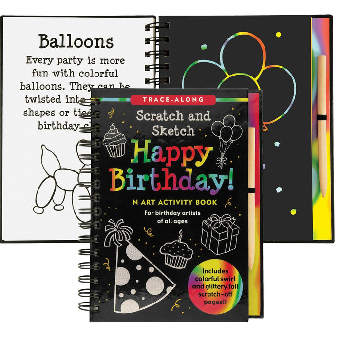 Scratch & Sketch - Happy Birthday