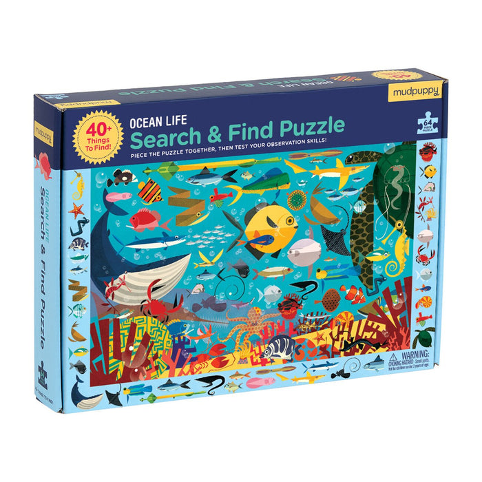 MUD - Ocean Life Search & Find - 64pc