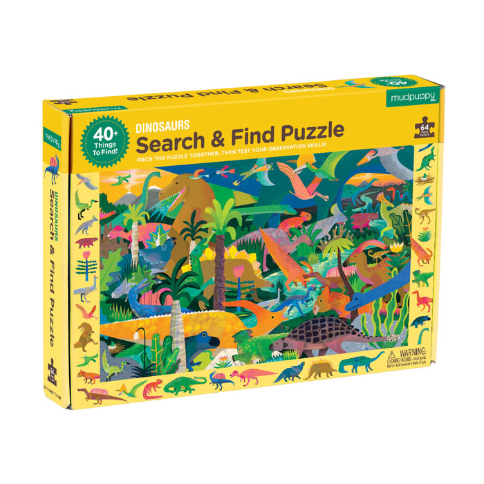 Dinosaurs Search & Find - 64pc