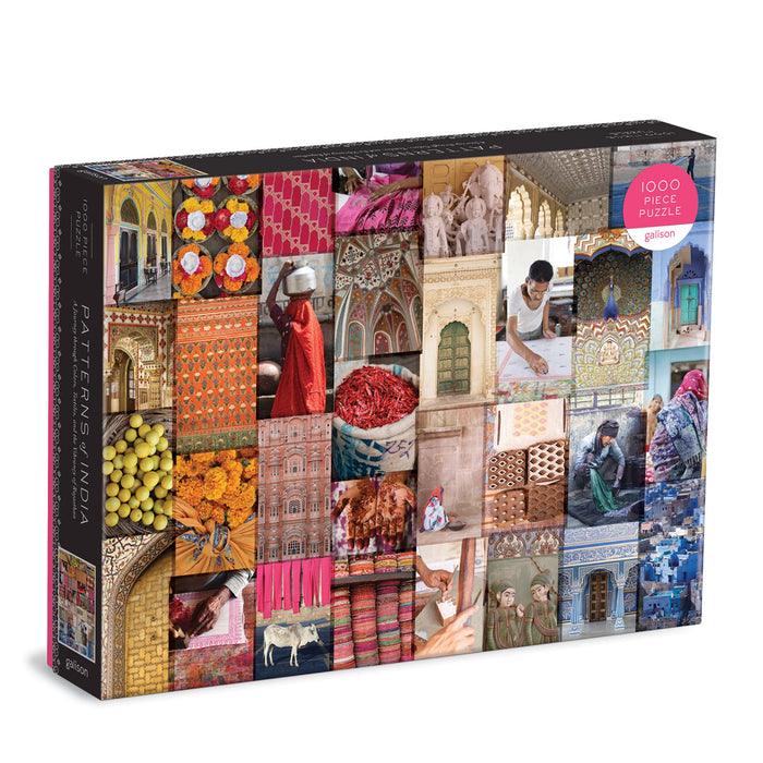 GAL - Patterns of India: A Journey Through Colors, Textiles and the Vibrancy of Rajasthan - 1000pc