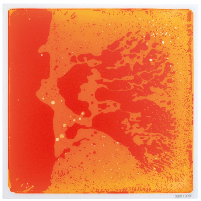Surfloor Square Liquid Tile - Orange