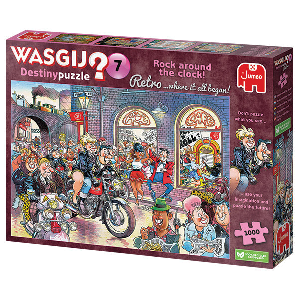 Wasgij - Rock Around the Clock (RD7) - 1000pc (70-00017)