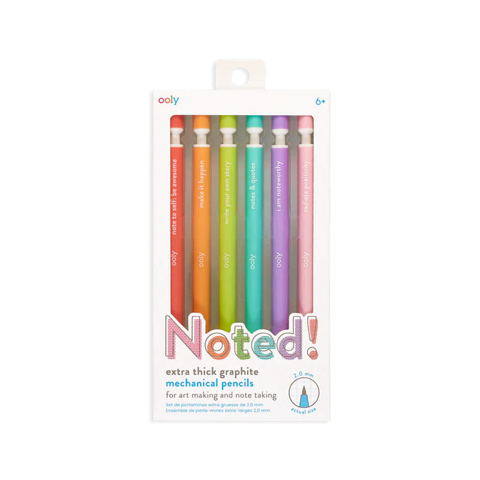 Noted! Graphite Mechanical Pencils 6pk (128-156)