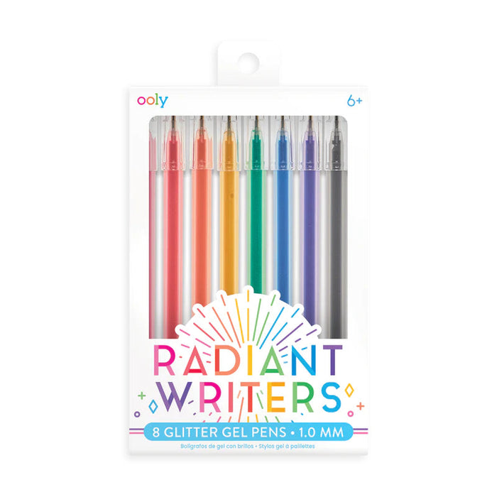 Radiant Writers Glitter Gel Pens (8pc) (132-090)