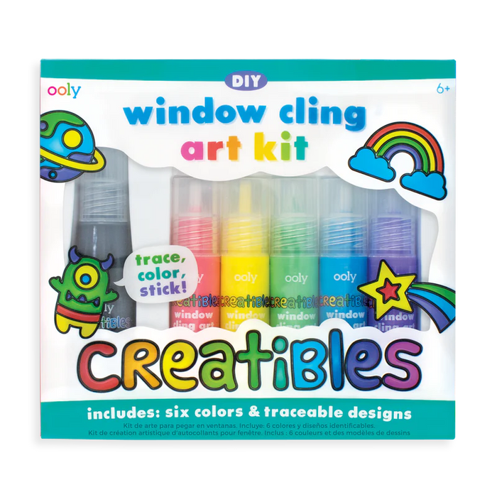 Creatibles D.I.Y. Window Cling Art Kit (8pc) (161-033)